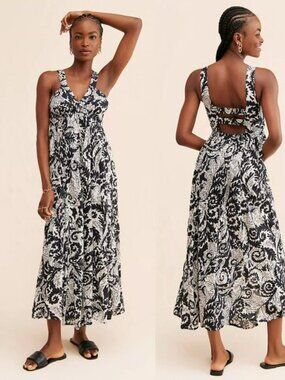 Anthropologie Drama Maxi Dress